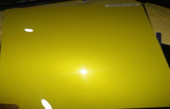 Yellow Safety Plus Lacquered Glass Films