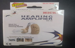 Hicks Hearing Amplifier Kit, HA-10, Behind The Ear