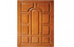 Hinged Burma Teak Wood Door, Size: 7 X 3.5 feet