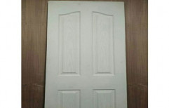Matte Teak Wood 35mm Wooden Panel Flush Doors, For Hotel