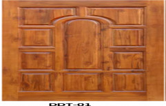 Polished Exterior DDT-01 Teak Wood Doors for Home