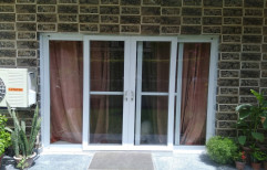 Upvc Partition Doors Sliding Door, For Home, Exterior