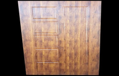 Brown Decorative Wooden Door, For Home