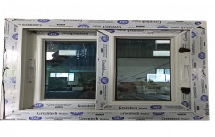 Greentech Upvc Sliding Window, Glass Thickness: 4-18 Mm