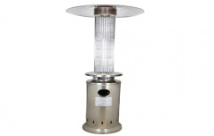 Lpg Gas Glass Tube Flame Patio Heaters For Indoor/ Outdoor, Size: 6 Ft