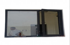 Modern Black Aluminium Tilt Window, For Home, Size/Dimension: 4 X 5 Feet