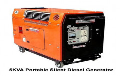 Air Cooled 5 kVA Portable Silent Diesel Generator