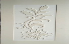 Finished Modern Design WPC 3D Carving Door for Home