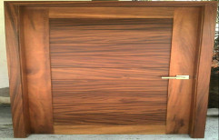 Jain Plywood Black Waterproof Flush Door, For Home