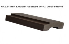 SV Woods Rectangular 6x2.5 inch Double Rebated WPC Door Frame