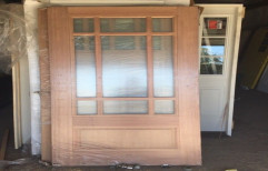 Designer Wooden Net Door