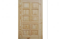 Exterior Pine Wood Panel Door, Size/Dimension: 7 (h) X 3 (w) Feet