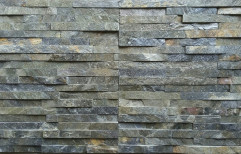 Natural Green Stone Wall Cladding, Thickness: 12-20mm, Size: 15x60cm
