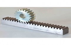 Ss Color Coated Casting Rack Pinion Gear, 20 Teeth