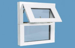 UPVC Top Hung Windows, Glass Thickness: 5-9 Mm