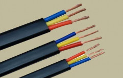3 Core PVC & Rubber KBL Submersible Cable 3X4.0 MM2-1100V, Size: 4mm