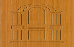 Anni Doors Yellow Gold Membrane Door, For Home, Door Height: 6.2 Feet
