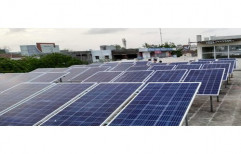Mounting Structure Grid Tie Commercial Solar Rooftop System, Capacity: 15 kw