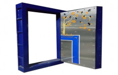 Stainless Steel Cash Safe Room Door, Size/Dimension: 72height 36 Wedi