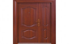 Brown SS Steel Door, For Home, Thickness: 50 To 90mm