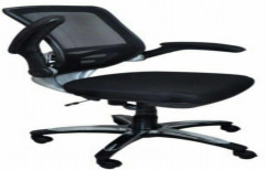 Fabric Mesh Godrej Office Chair, Black