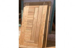 Laminated Teak Wood Modern Interior Solid Wooden Door