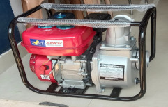 powerreko 3000 Petrol & Kerosene Water Pump Set, 2 - 5 HP, Portable Air Cool Engine