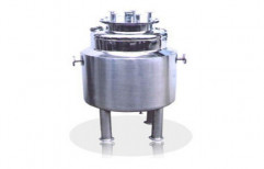 Silver Chemical Heating Tank
