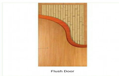 Termite Proof Brown Wooden Flush Door, For Home, Size/Dimension: 8 X 4 Ft