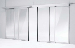 Vidital Sliding Automatic Glass Sensor Door, For Office