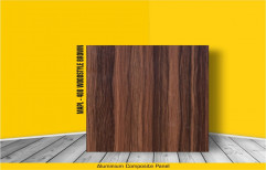 Woodstyle Brown Wooden Aluminium Composite Panel MAPL-408