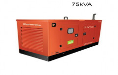 75 KVA Mahindra Diesel Generator, For Industrial, 415V