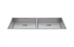 Glossy Stainless Steel Hindware Superio Double Sink