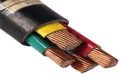 SOUTHKING Black COPPER ARMOURED CABLE 4 CORE, Crossectional Size: 1.5 Sqmm, 1100 Volts
