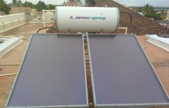 Stainless Steel Emmvee Solar Water Heater, Capacity: 200 lpd