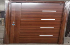 Standard wood finish Single Steel Door, Size: 94x42 Inch, Thickness: 2350x1050x70mm