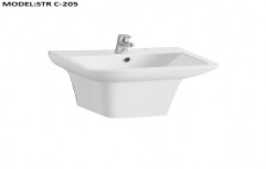 Sterling Ceramic Pure One Piece Basin, For Home