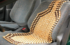 Universal Car Wooden Seat Bead Acupressure Design - Car Accessories
