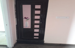 Casement Glossy Decorative Pvc Door, For Bathroom, Interior