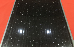 Black DB-125 PVC Laminated Panel, Thickness: 7mm, Size: 10 Inch X 10 Feet (w X L)