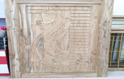 Century 3D Carving Teak Wood Main Door, Grade: A 1, Thickness: 2 Mm