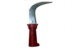 Savan Carbon Steel and Plastic Plastic Handle Hand Sickle, Packaging Type: Carton, for Agriculture