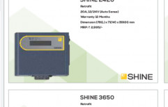 Single Phase SHINE 2420 Luminous Solar Charger, Power: 20 A