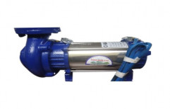 Stainless Steel Single Phase 5 HP Open Well Pump, Warranty: 12 Months