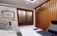 Modern UPVC Wooden Window