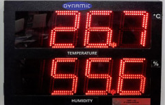 Humidity And Temperature Indicator - LED Model by Dynamic Micro Tech