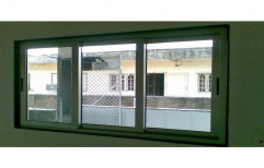 Modern Powder Coated Residential Aluminium Window, For Home, Size/Dimension: 5 X 4 Feet