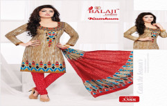 Balaji Kumkum - Exclusive Designer Cotton Dress Materiel