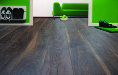 Lamiwood Brown Wood Laminate Flooring, For Indoor, Thickness: 8mm