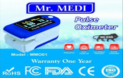Mr. Medi Finger Pulse Oximeter With Oled Display, Heart Rate And Spo2 Finger Pulse Oximeter